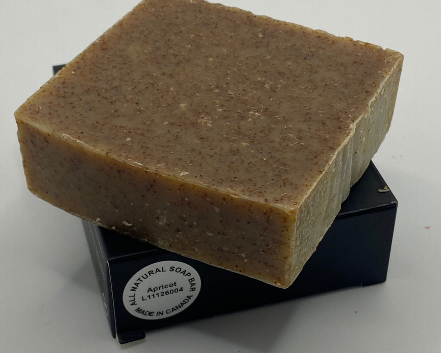 MAKWA™ Brown Bear Apricot Exfoliating Natural Soap Bar