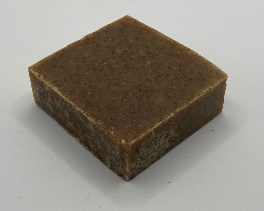 MAKWA™ Brown Bear Apricot Exfoliating Natural Soap Bar