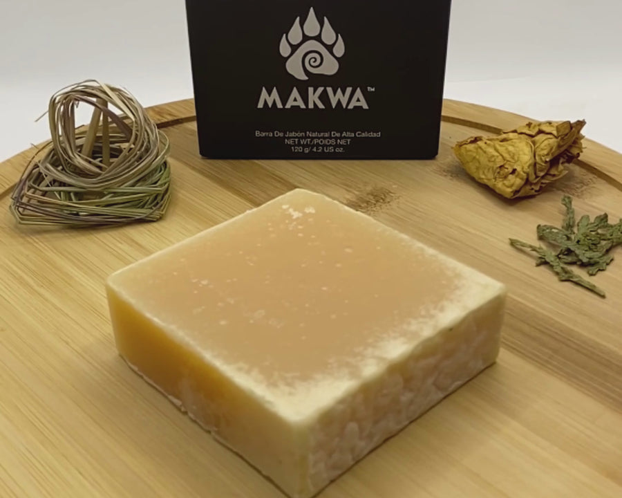 MAKWA™ Sunbear Lime Natural Soap Bar