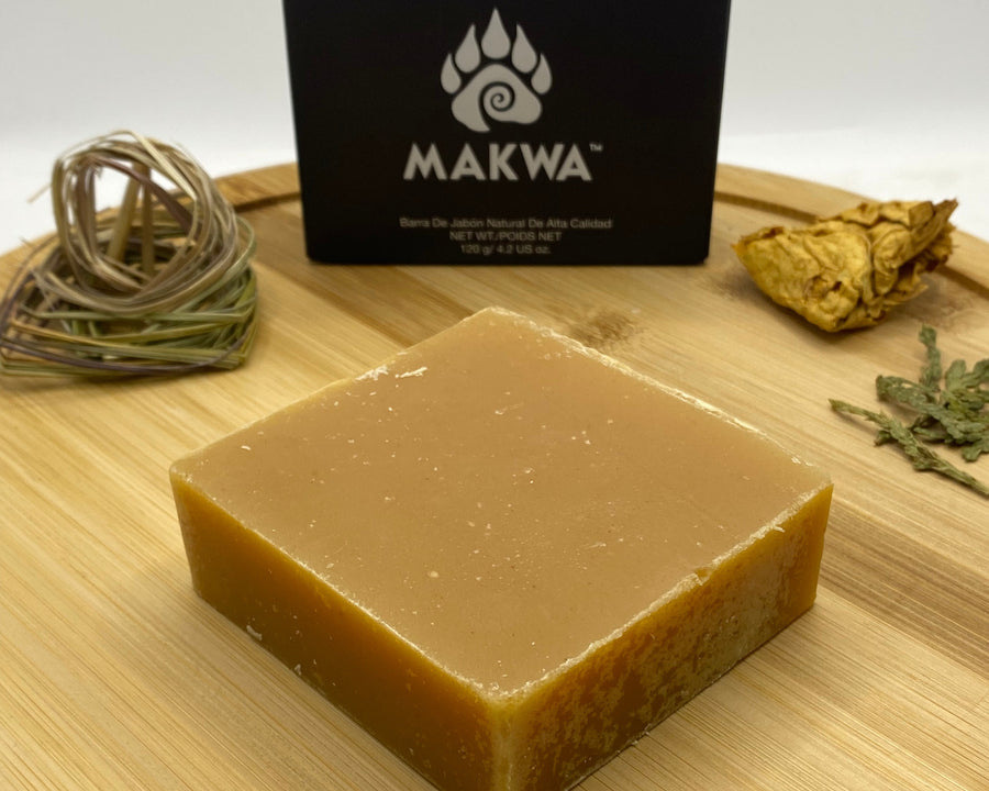 MAKWA™ Woodlot Turmeric Natural Soap Bar