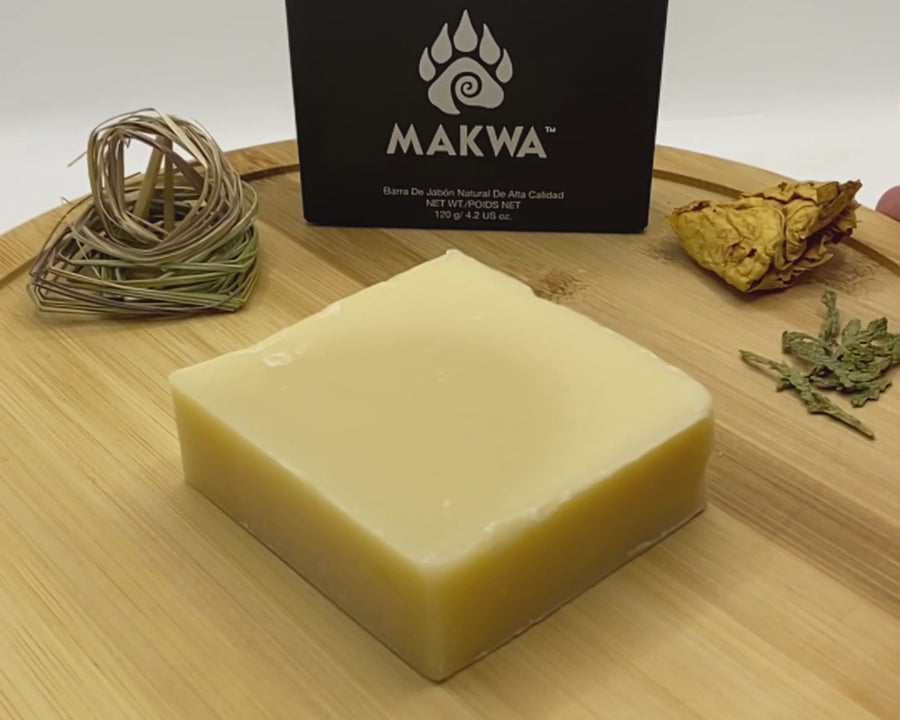 MAKWA™ Polar Paw Shea Butter Natural Soap Bar